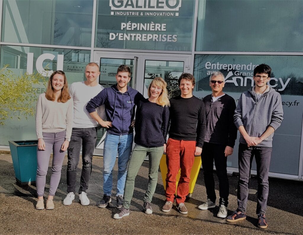 Equipe Ellistat en 2019, créatrice du logiciel Ellisetting