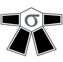Illustration of a judo black belt for Black Belt Six Sigma training.